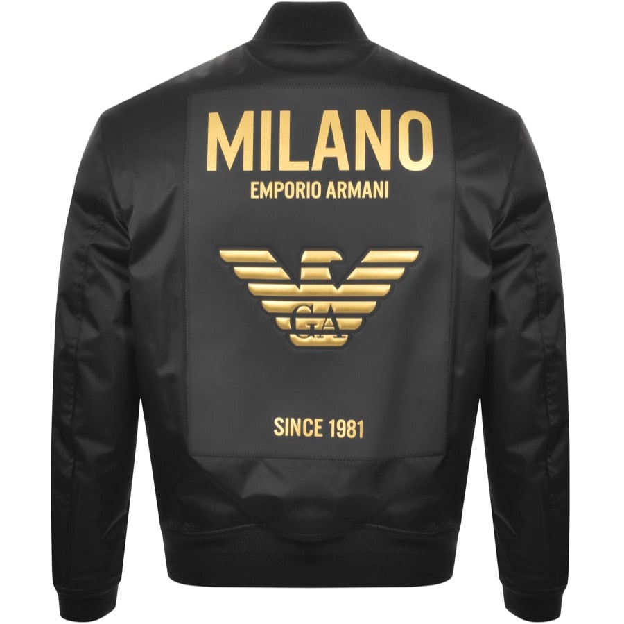 Alternative Image for ProductEmporio Armani Bomber Jacket Black2